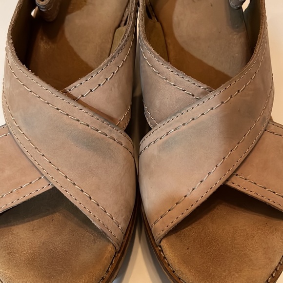 Clarks Artisan Aisley Tulip Wedge Sandals - Picture 6 of 9